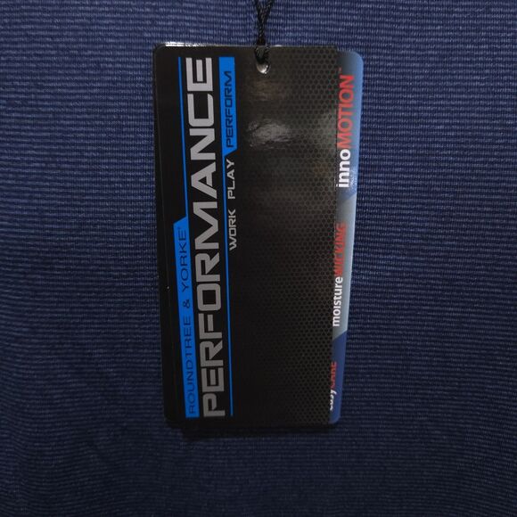 Athletic Performance Polo Shirt Mens Lg Lightweight Short Sleeve Collared Golf - Picture 14 of 16